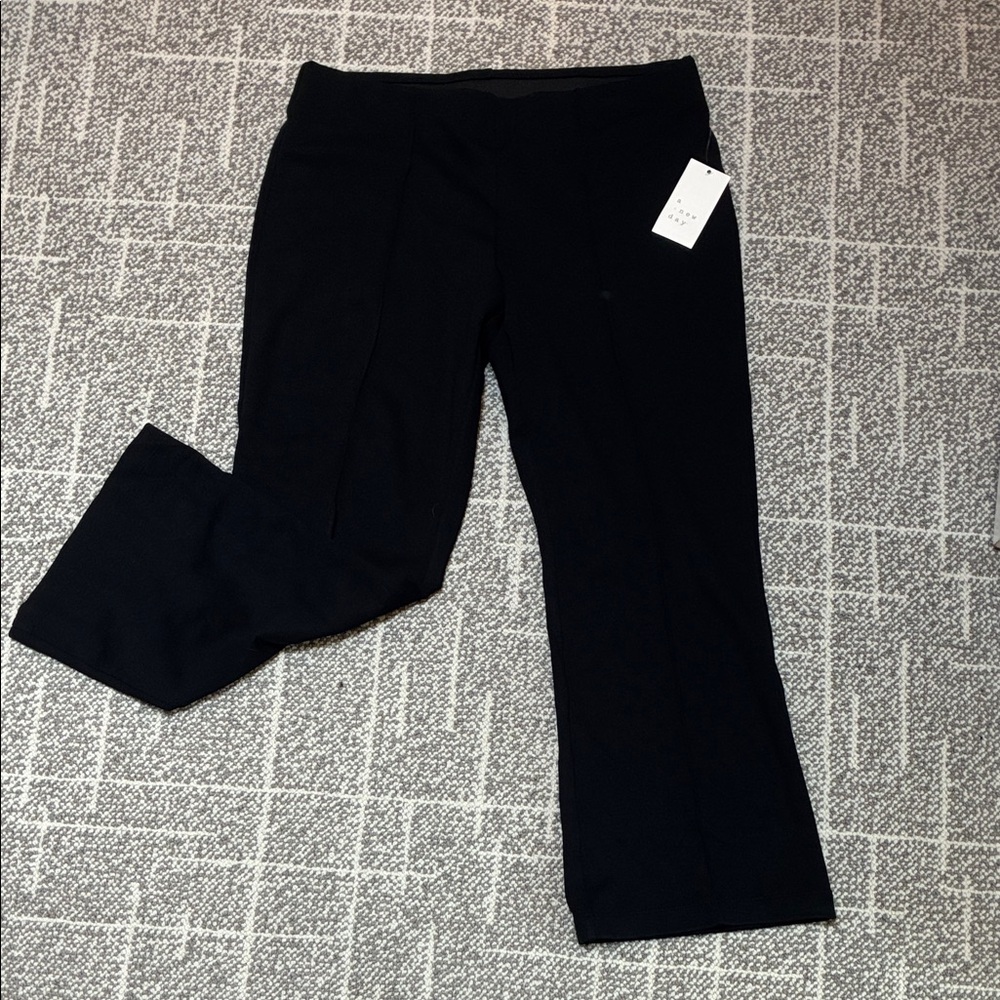 a new day Classic Black Cropped Pants